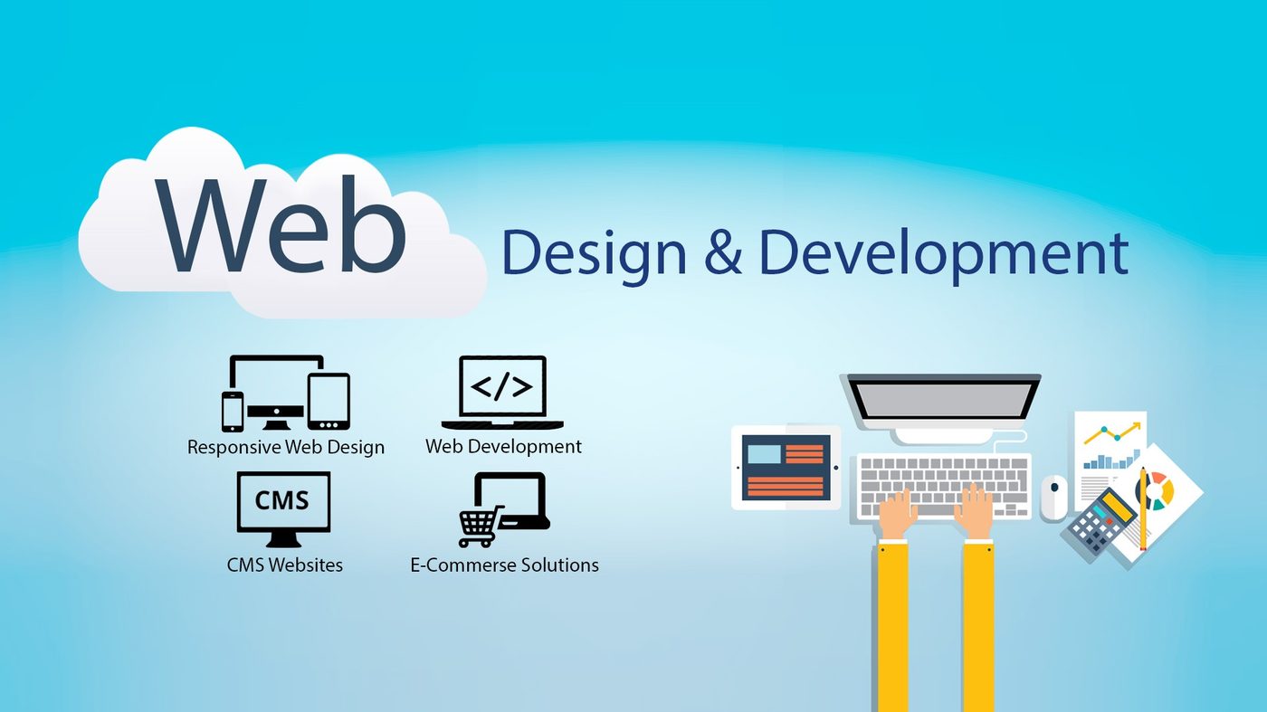 Web design and development — responsive design, CMS websites, and e-commerce solutions